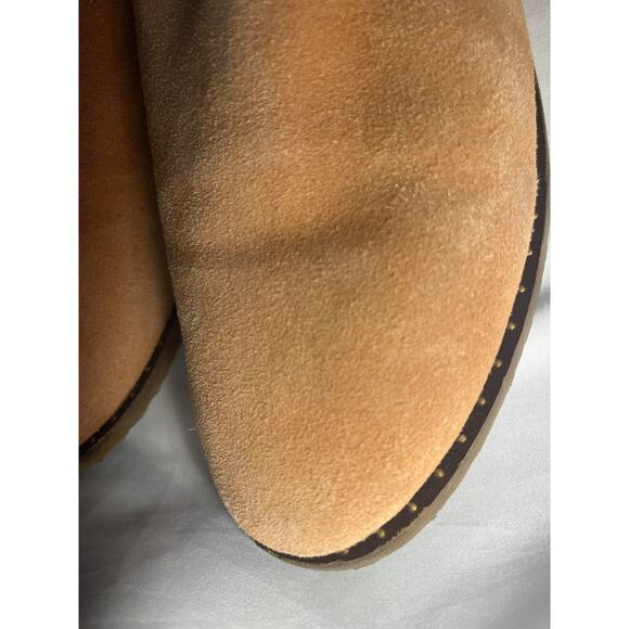 Charleston Shoe CO. Suede Alton Loafer Slip On Salmon Women's US 11 EU 4… - Picture 7 of 10